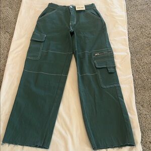 Rachel Paige Green womens Cargo Pants